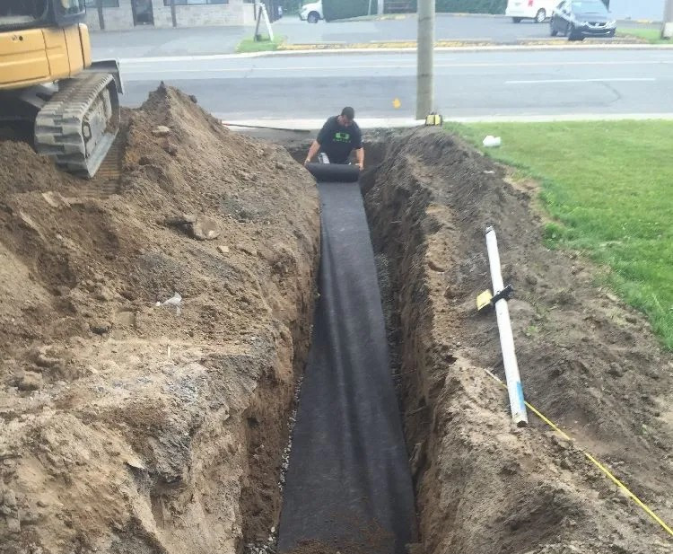 Drainage et fossé